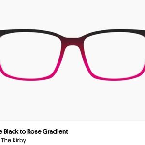 Black to Rose Gradient Topper for Kirby